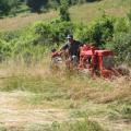 Gérard au tracteur